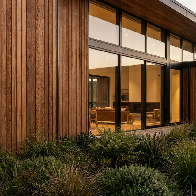 Premium residential timber cladding